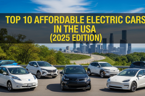 Top 10 Affordable Electric Cars in the USA — 2025 Edition