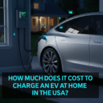 How Much Does It Cost to Charge an EV at Home in the USA?