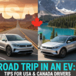 Road Trip in an EV: Tips for USA & Canada Drivers